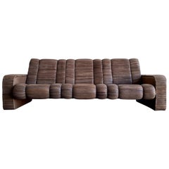 Used Leather Patchwork Sofa by Ernst Lüthy, Founder of De Sede, Switzerland, 1960's