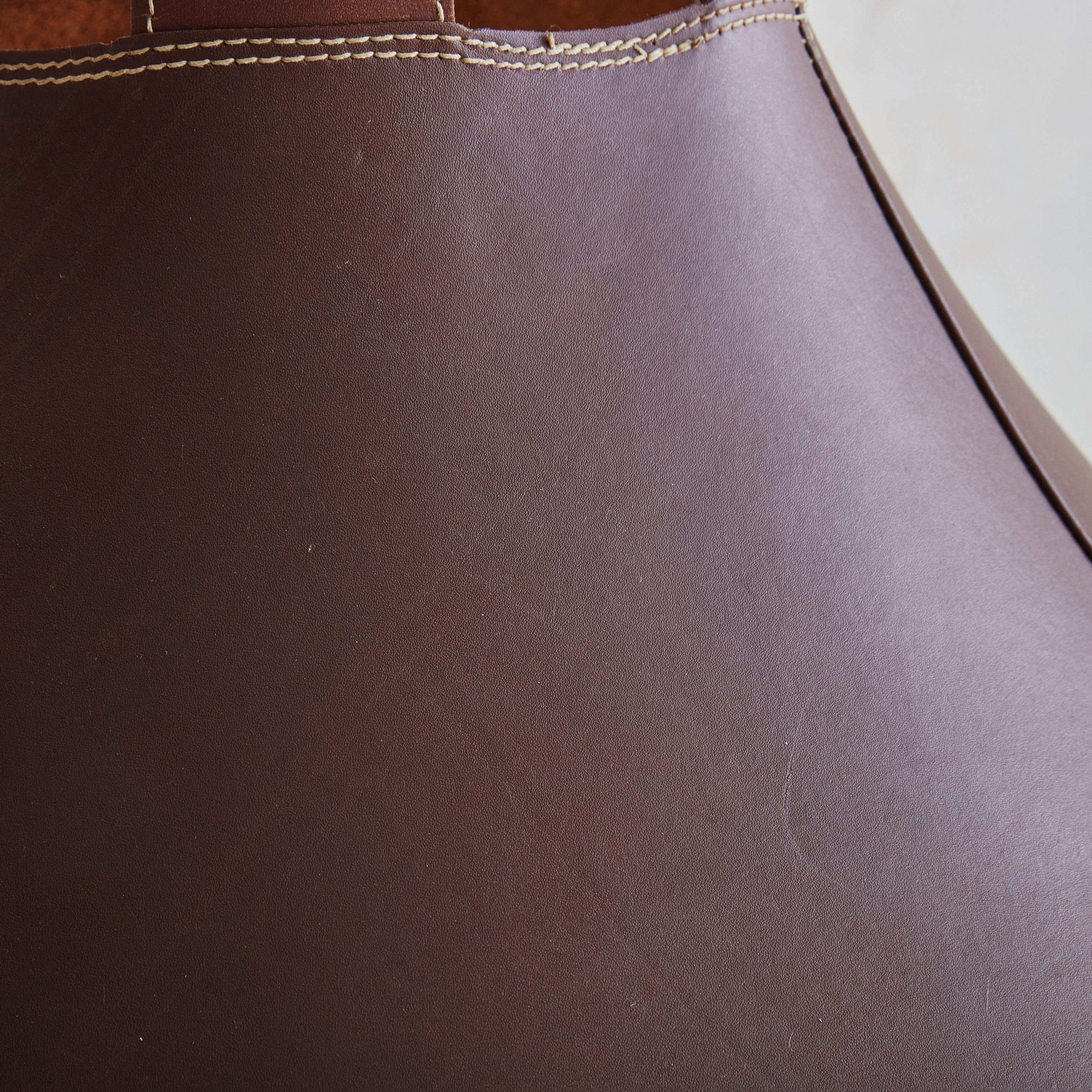 Leather Pendant Light, 