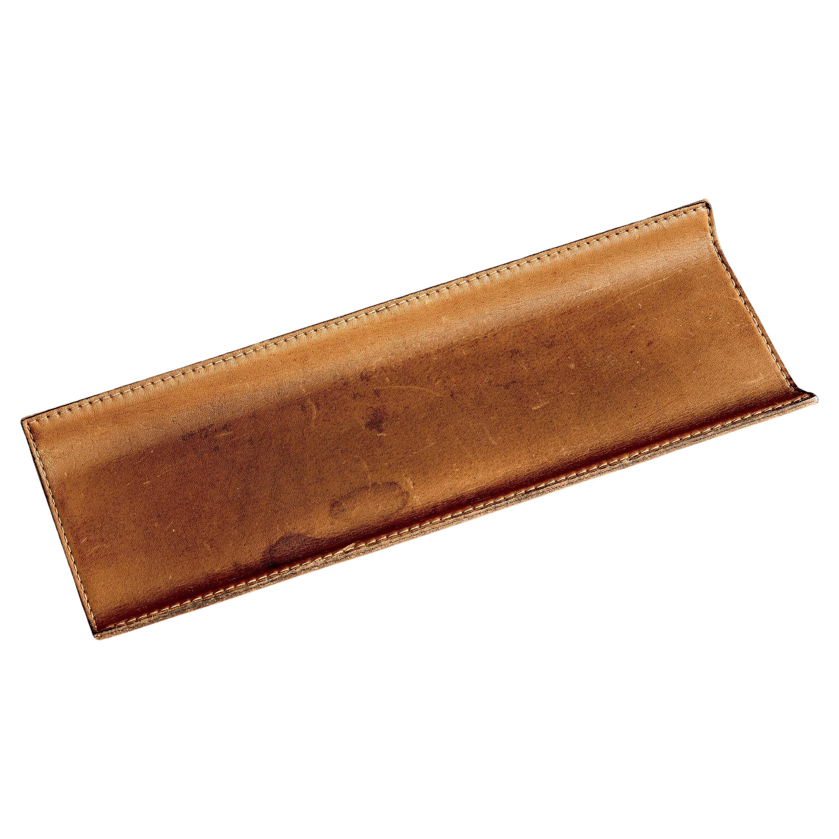 Leder-Penrest von Werkstätte Carl Auböck, Österreich, 1960er Jahre