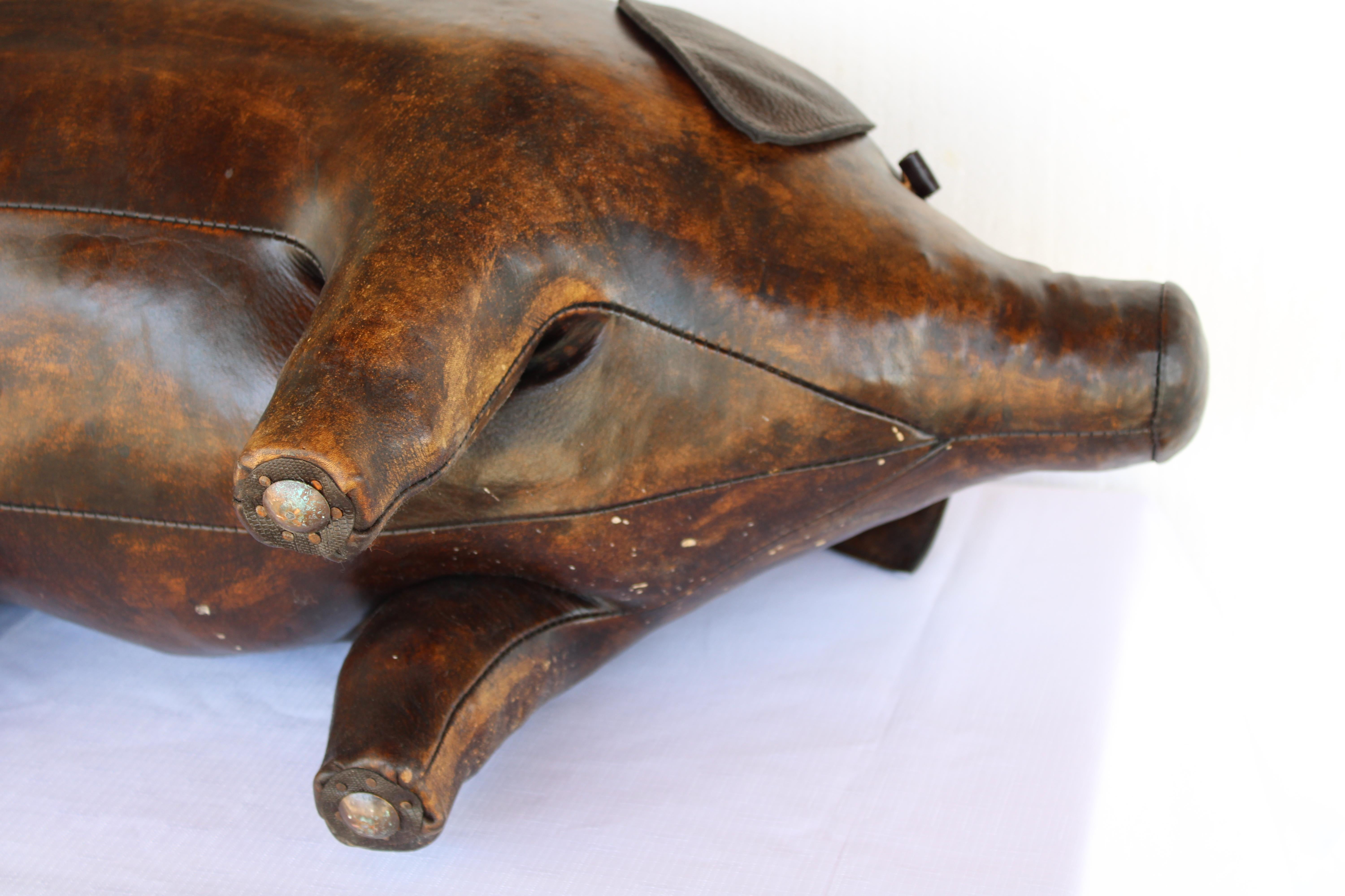 Otomana de piel de cerdo en venta 1