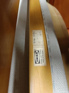 Leather Poäng Chairs & Footrest by Noboru Nakamura for IKEA, 1990s