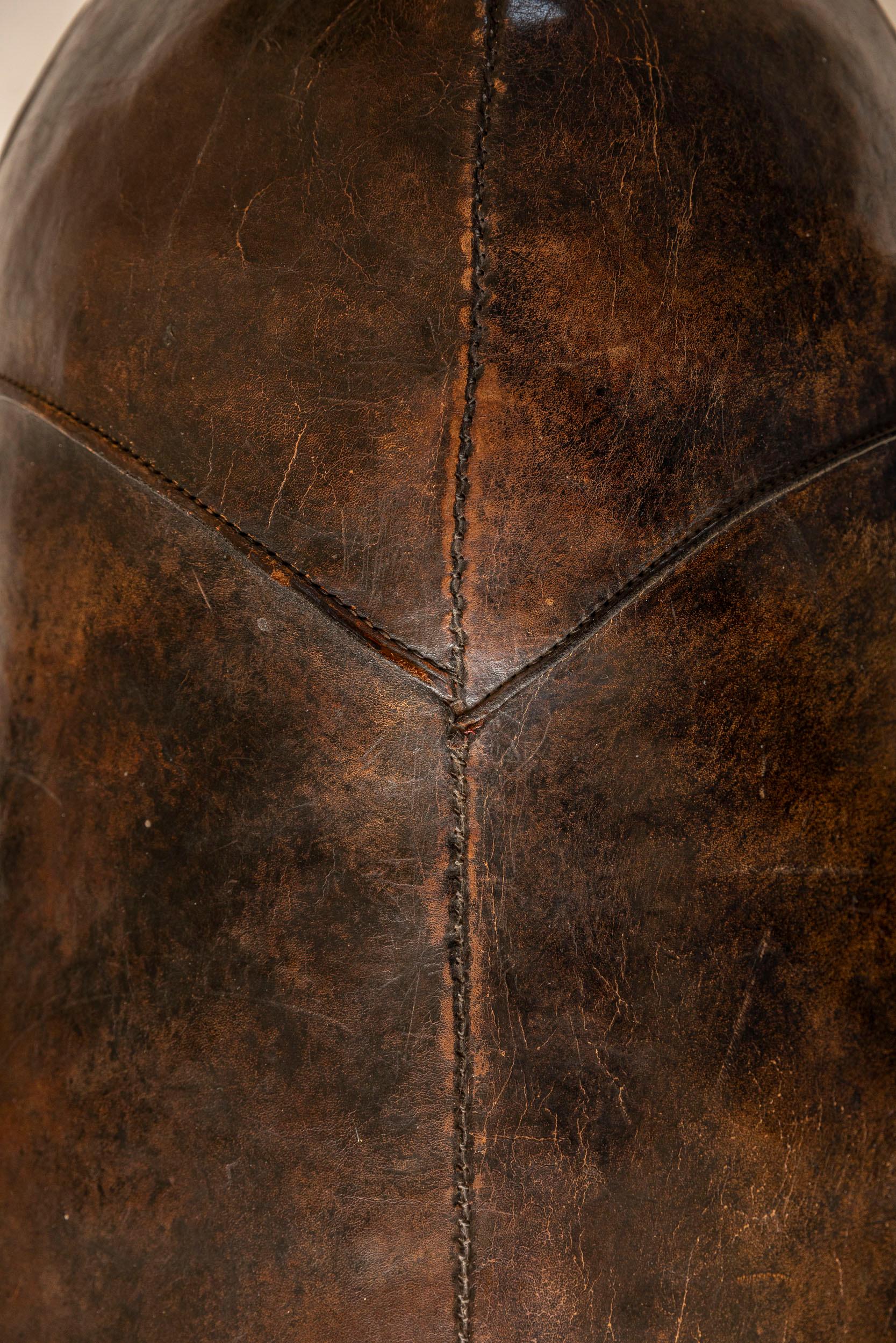 Leather Rhino by Dimitri Omersa In Good Condition In Piacenza, Italy