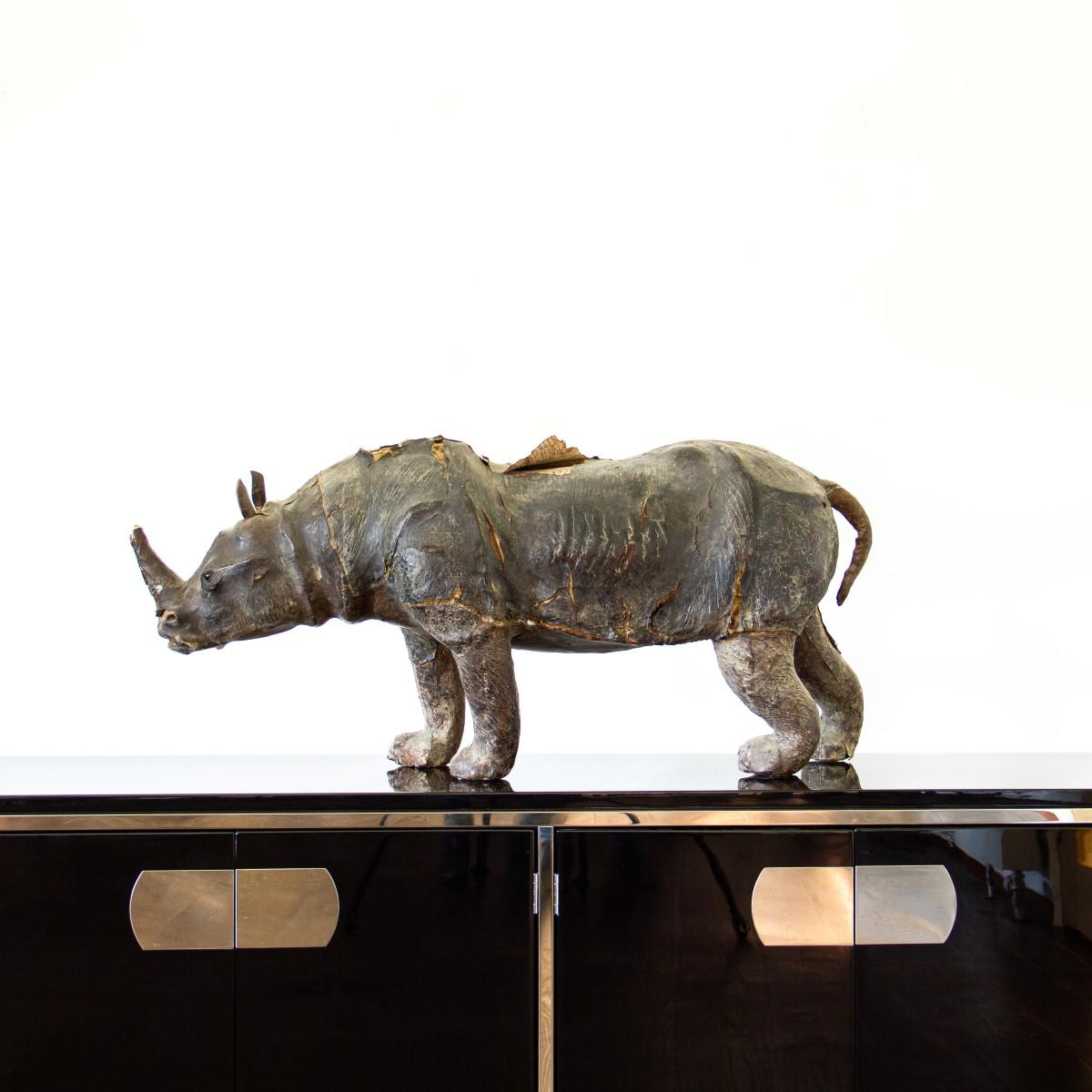 Leather Rhino Maquette 2