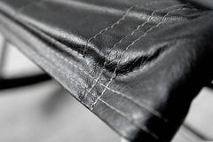 Leather Rocking Chair by Takeshi Nii, 1950s