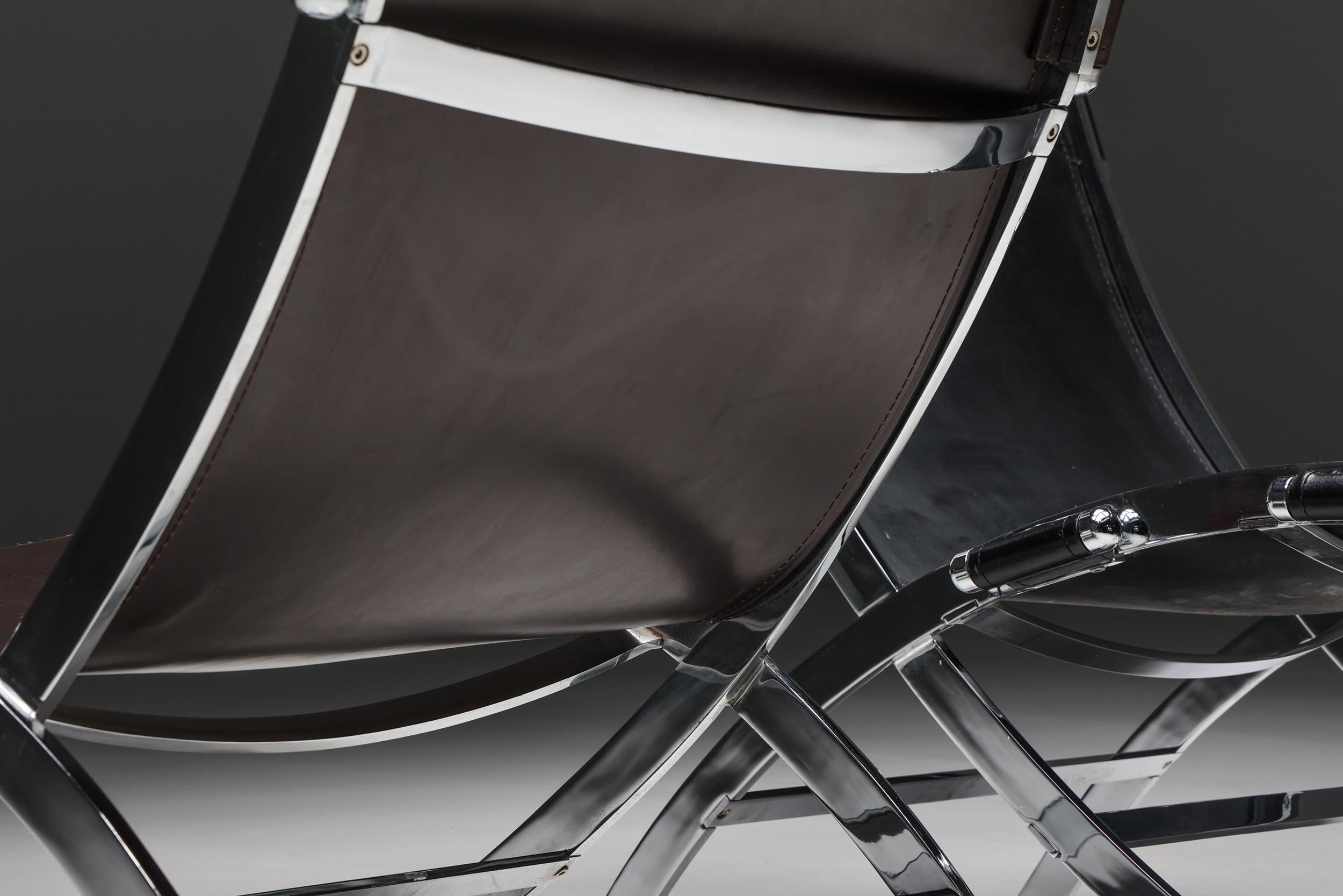 ILVA Design Lounge Chair Model Cuba, Burgundy Leather, Denmark, 2000s For Sale 10