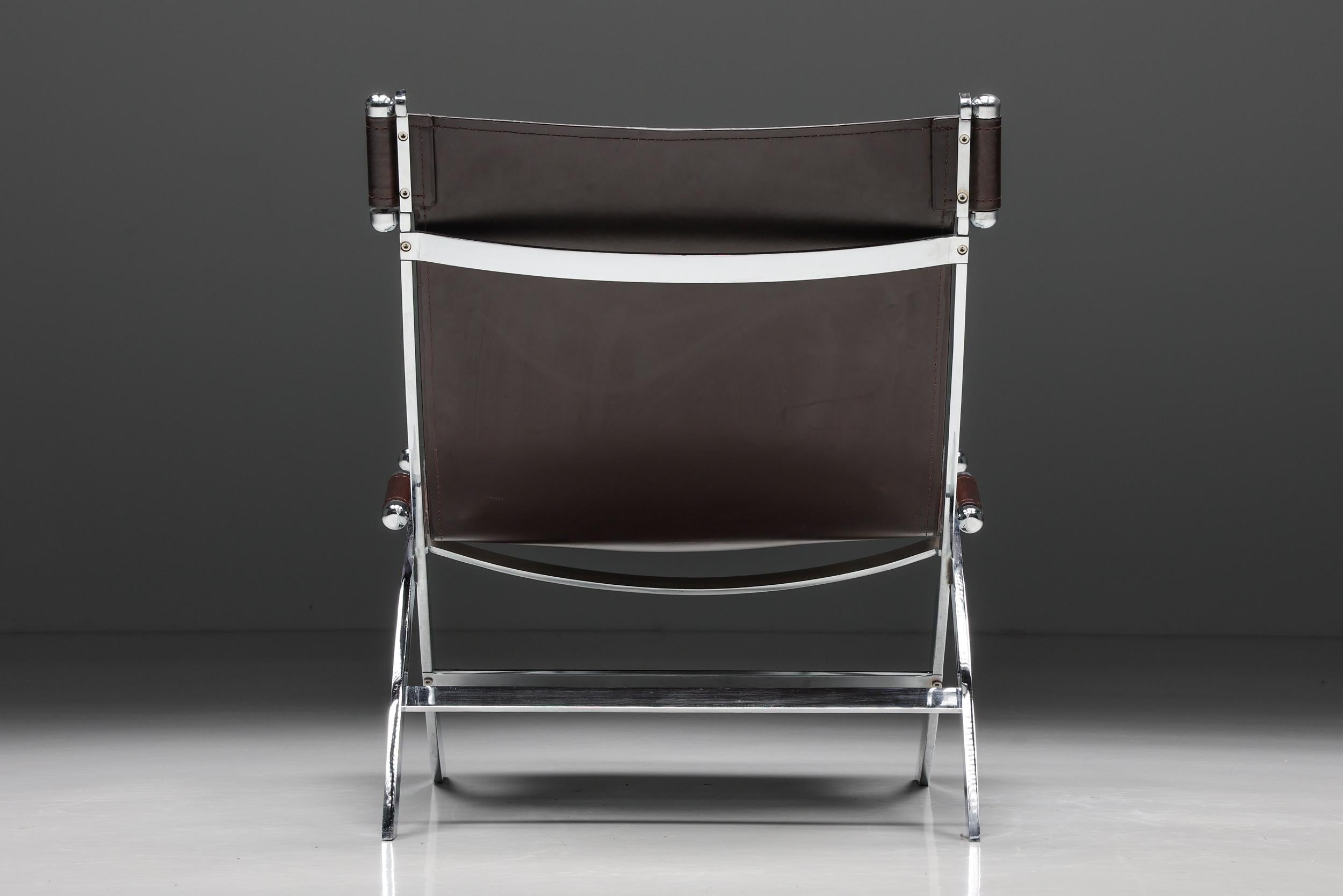 Contemporary ILVA Design Lounge Chair Model Cuba, Burgundy Leather, Denmark, 2000s For Sale