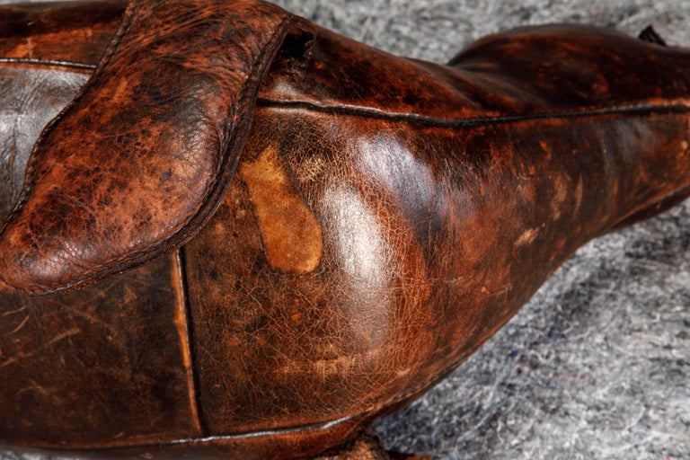 Leather Seal by Dimitri Omersa for Abercrombie & Fitch, circa 1970s For Sale 12