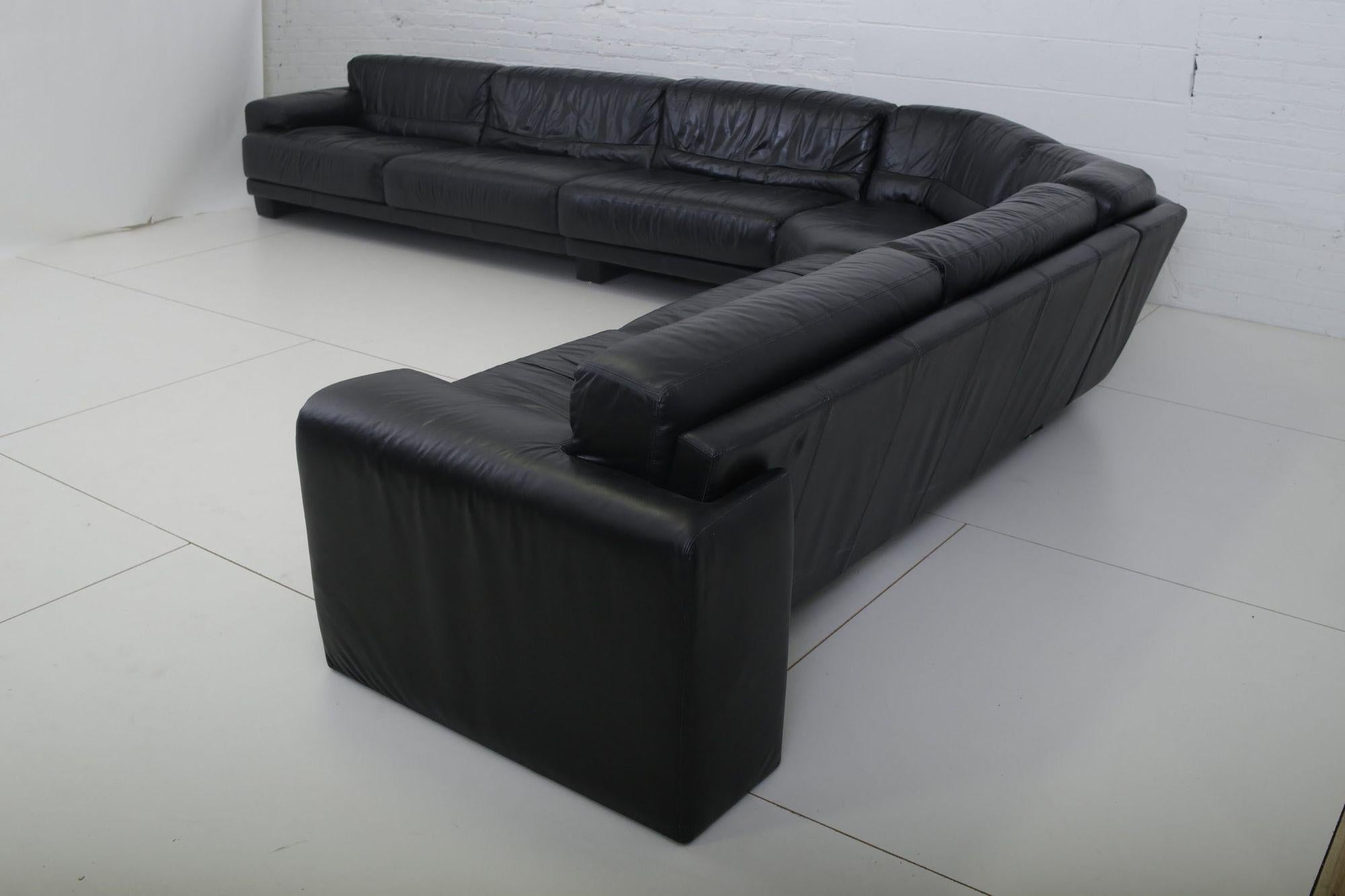 Modern Leather Sectional “Midday Sofa” by Preview