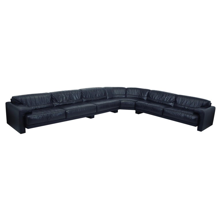 Leather Sectional “Midday Sofa” by Preview For Sale