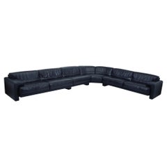 Modulares Midday-Sofa aus Leder von Preview