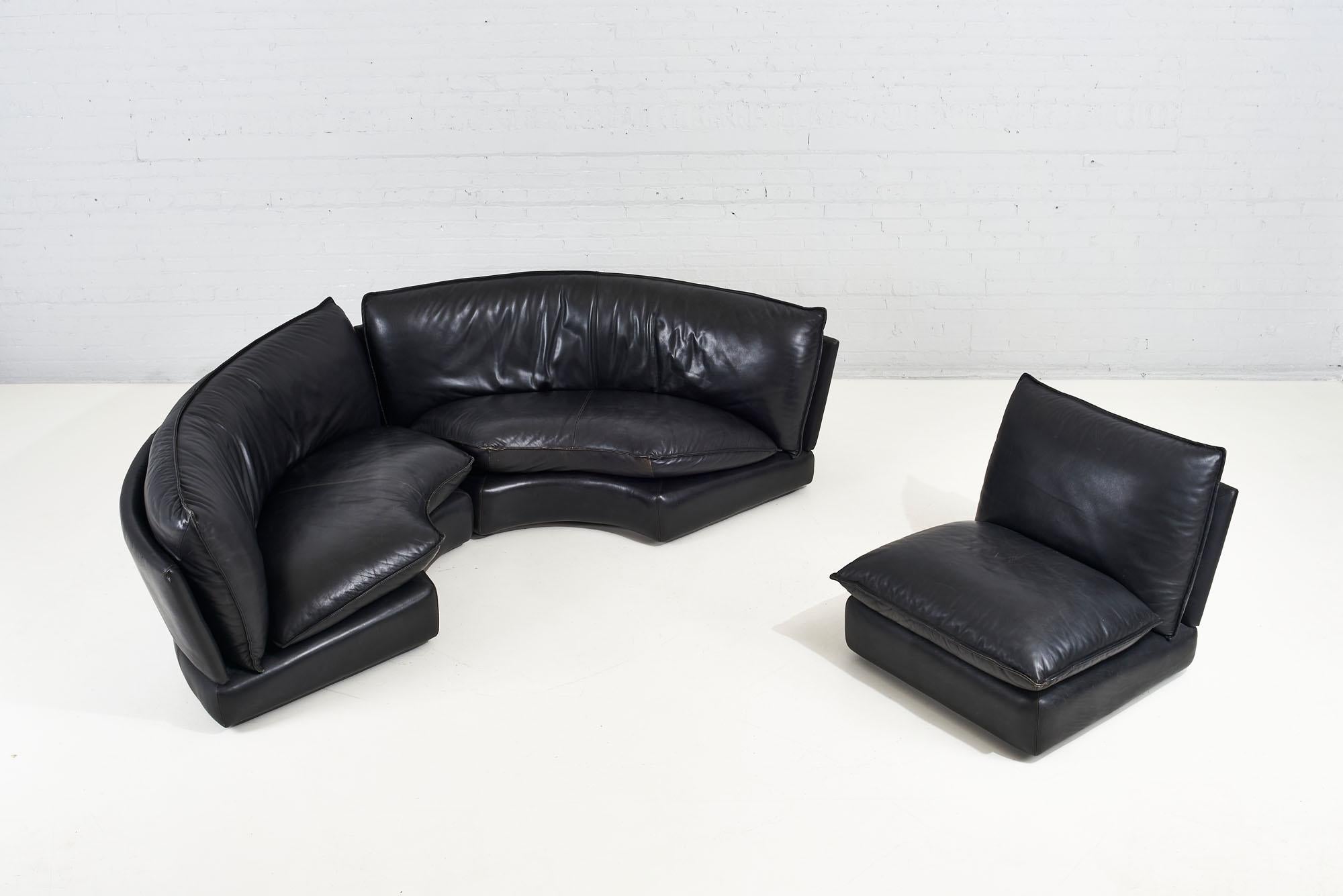 Leather Sectional Sofa 