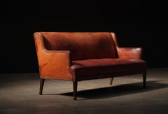 Leather Settee, Denmark