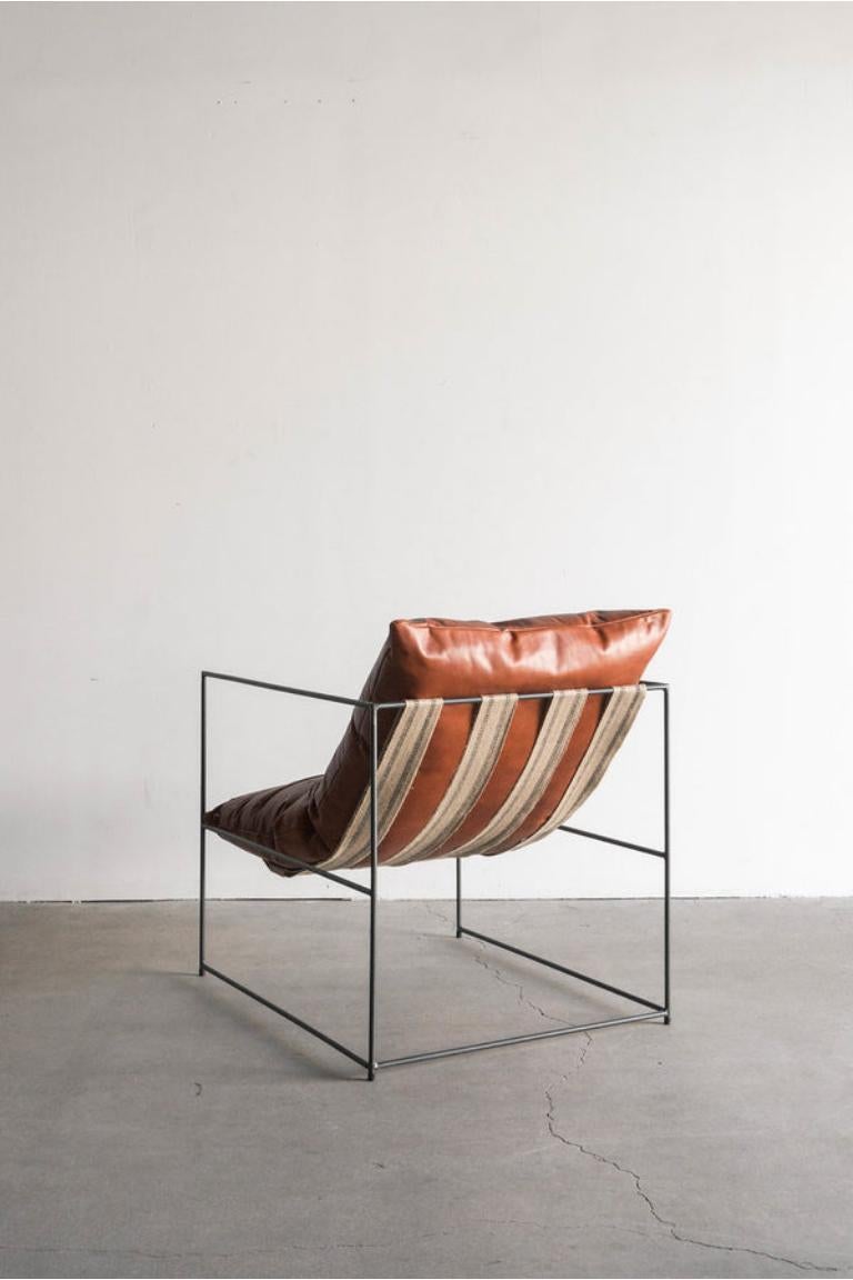 American Leather Sierra Chair (HVN) by Croft House For Sale