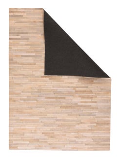 Lederteppich aus Lederhaut 5'0" x 8'0"