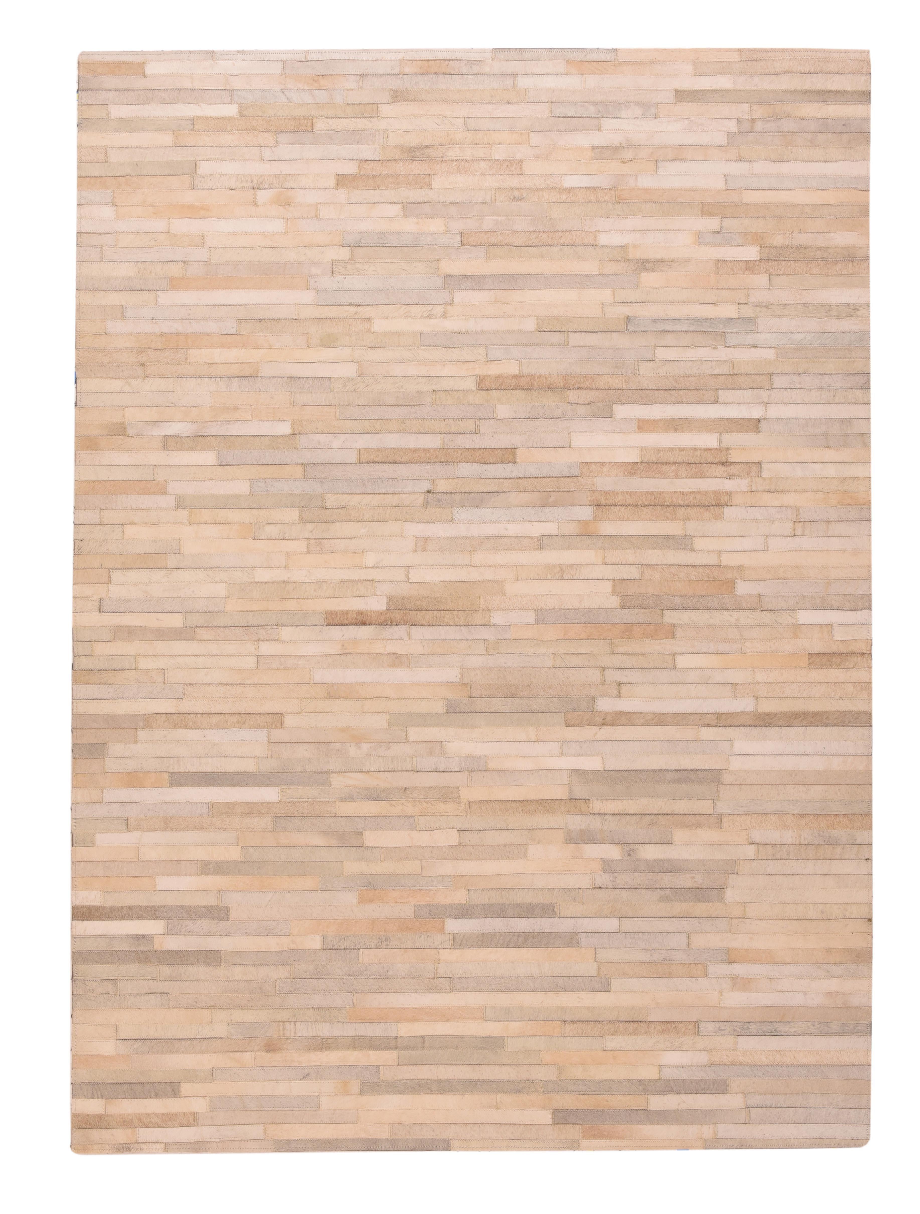 Turkish Leather Skin Rug 5'0