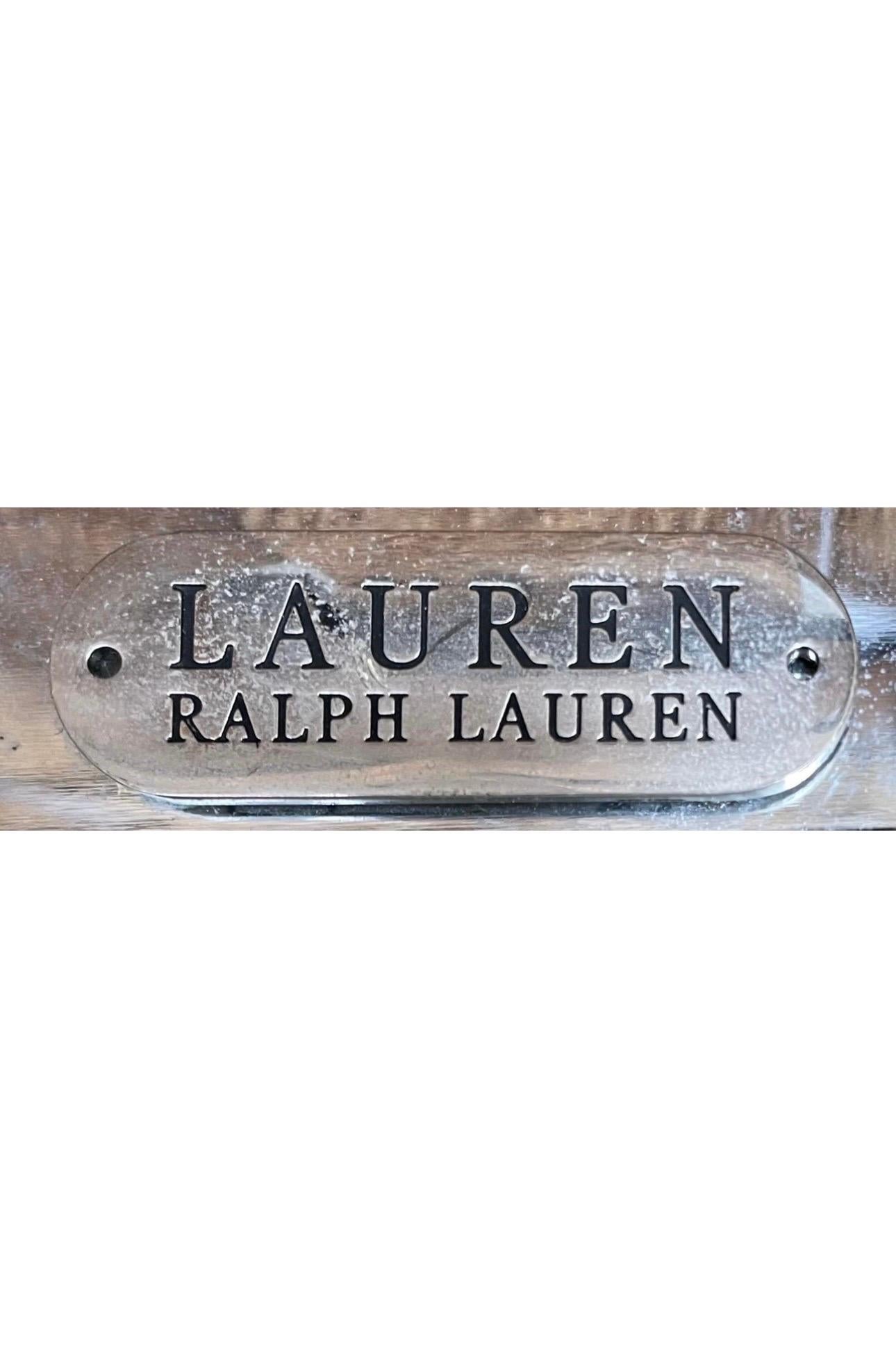 Table basse en cuir de Ralph Lauren en vente 3
