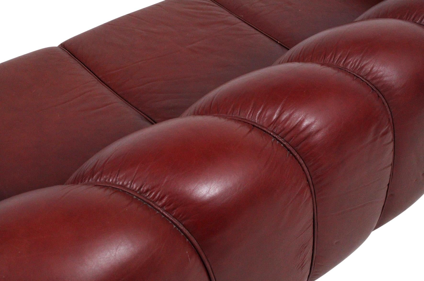 Leather Sofa by Vivai del Sud 2