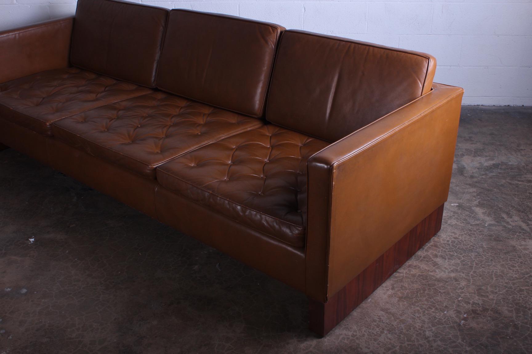 Leather Sofa Designed by Mies van der Rohe for Knoll 4