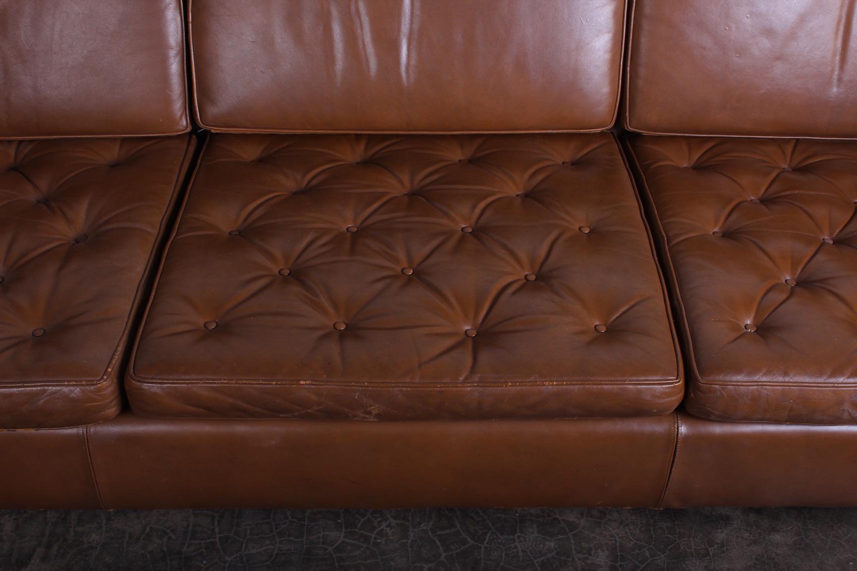 mies van der rohe leather sofa