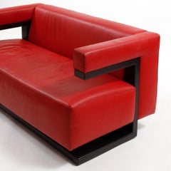 Leather Sofa F51-2 by Walter Gropius for Tecta