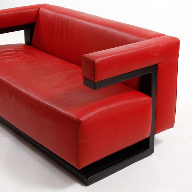 Leather Sofa F512 by Walter Gropius for Tecta at 1stDibs