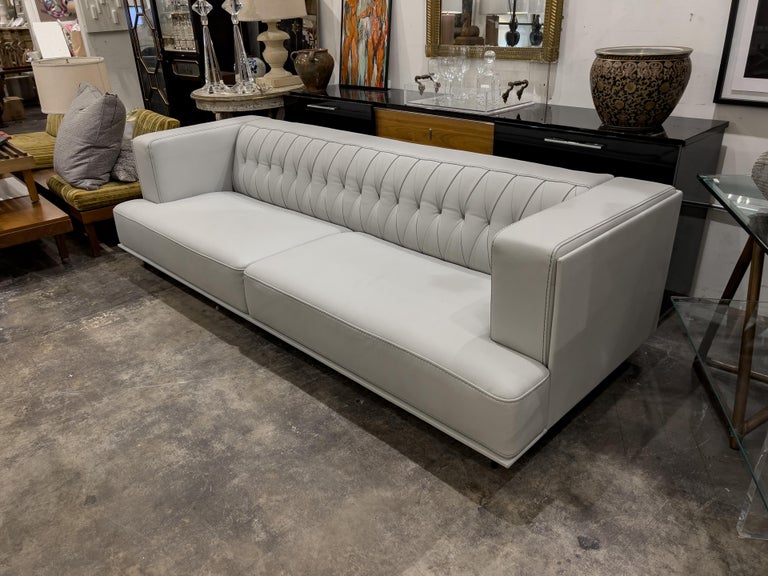 Leather Sofa For Sale at 1stDibs