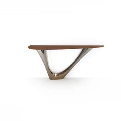 Leather Steel G-Console Mono by Zieta