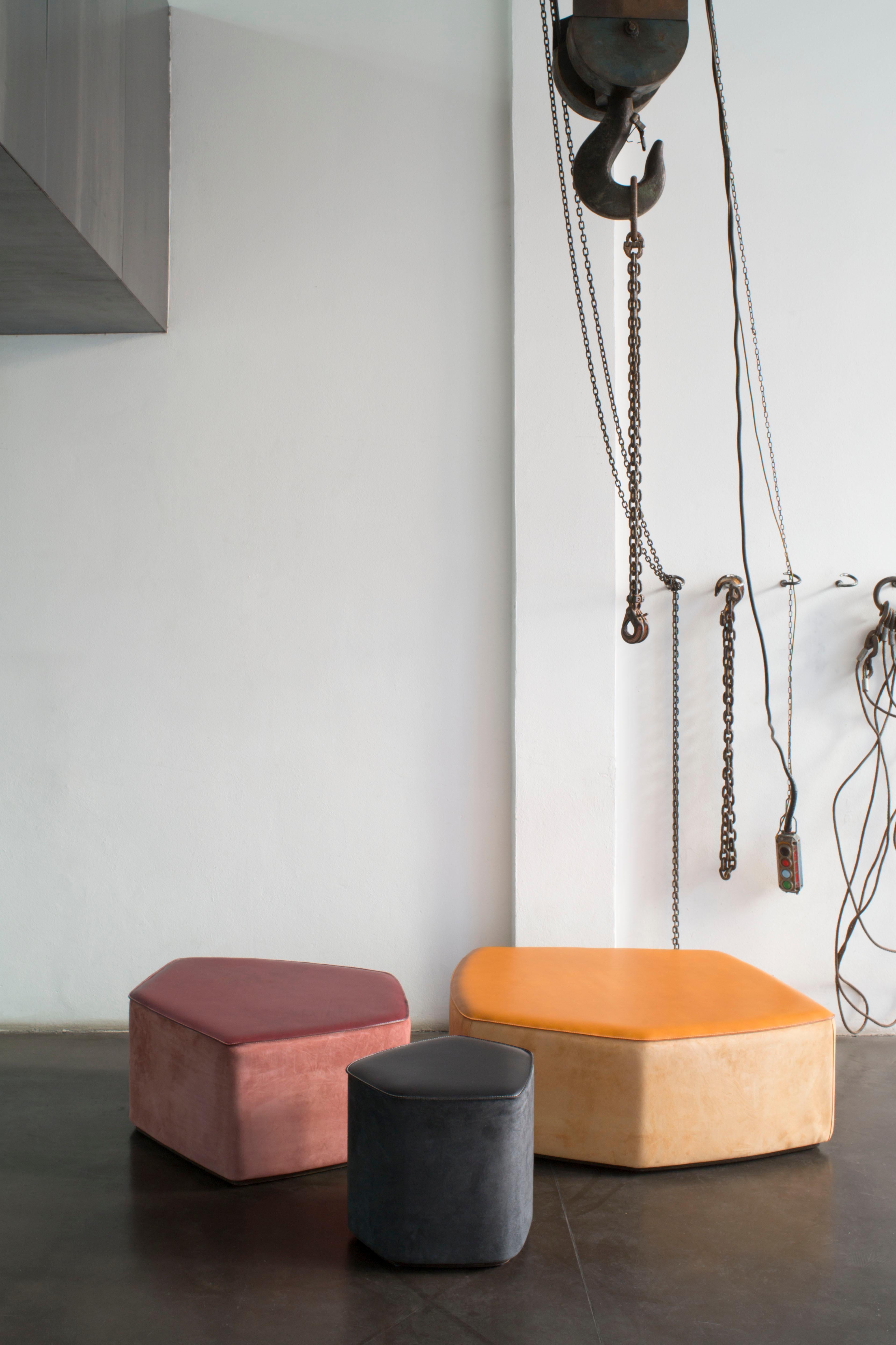 Leather Stools by Nestor Perkal 14