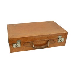 Antique Leather Suitcase