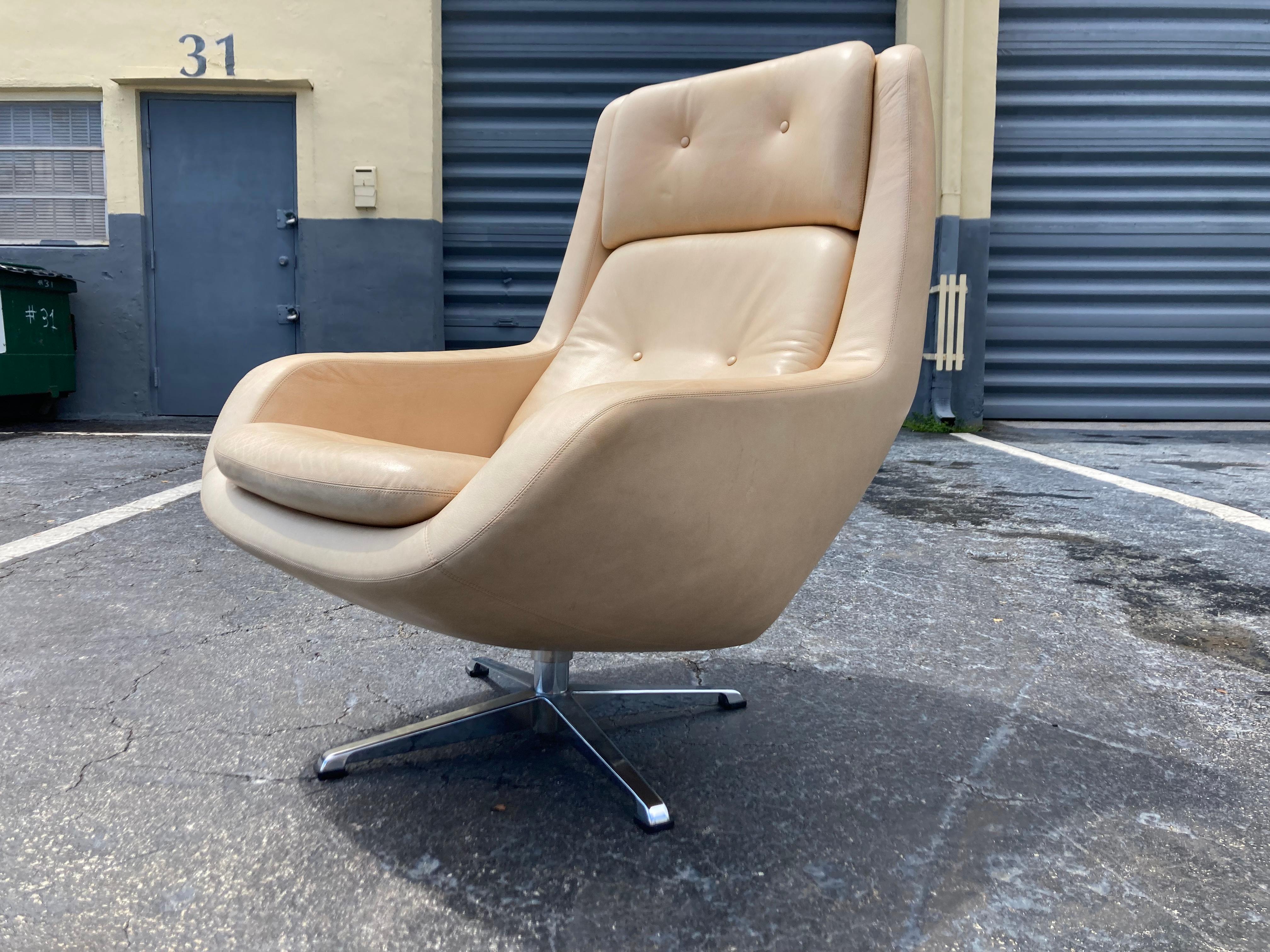 leather swivel chair modern