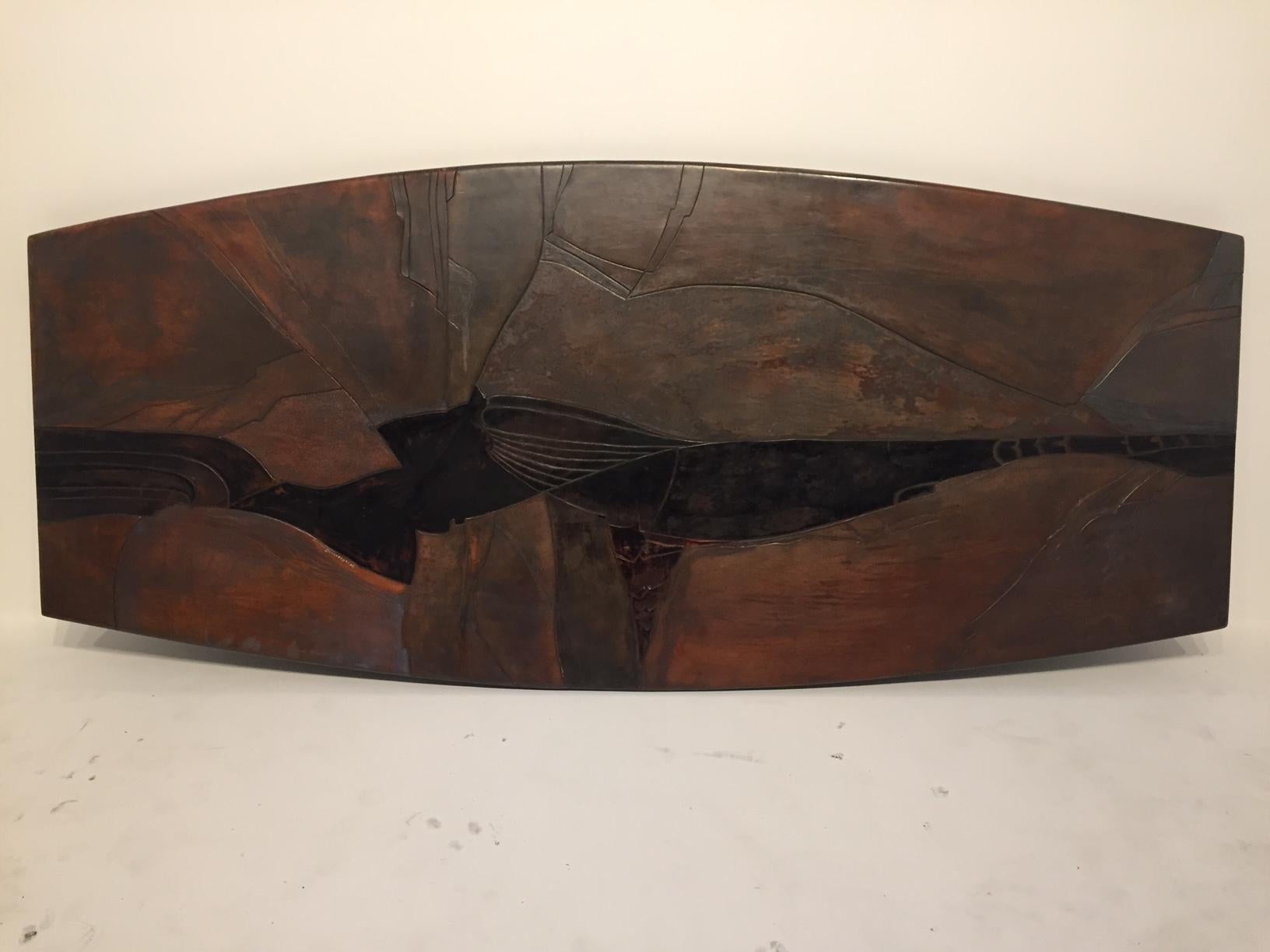 Leather Table Signed by Armand Jonckers, Belgium, 1980 im Zustand „Gut“ im Angebot in Saint-Ouen, FR