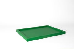 Vassoio da tavolo in pelle ALESSIA - Medio - Colore: Greene & Greene