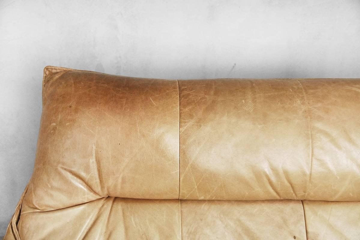 Leather the Rock Sofa by Gerard Van Den Berg for Montis, 1970s 7