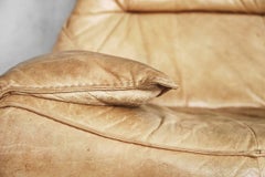 Leder-Sofa „The Rock“ von Gerard Van Den Berg für Montis, 1970er Jahre