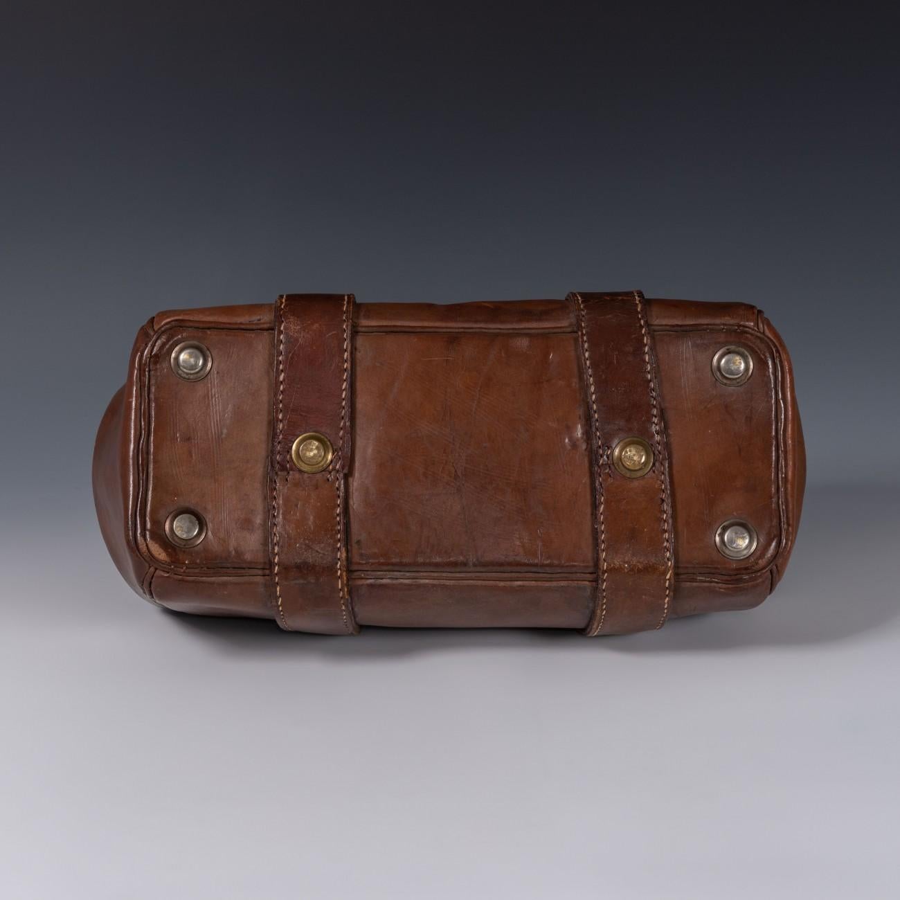 Leather Tool, Cash or Brief Bag, circa 1920 1