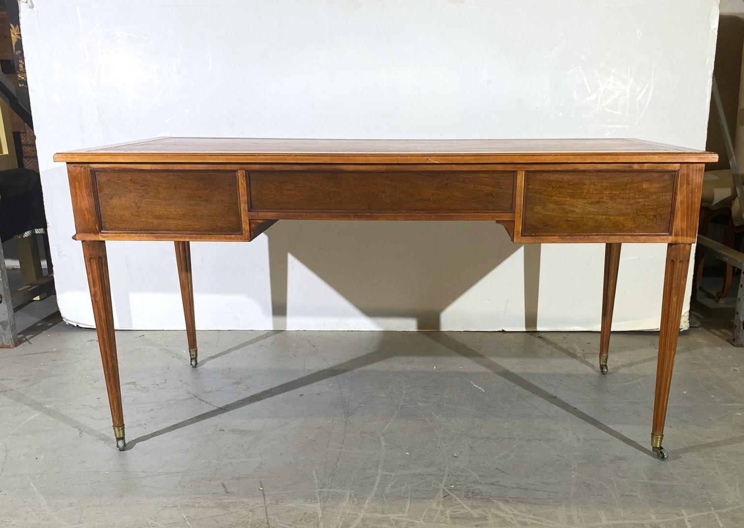 Leather Top Desk by Baker 2