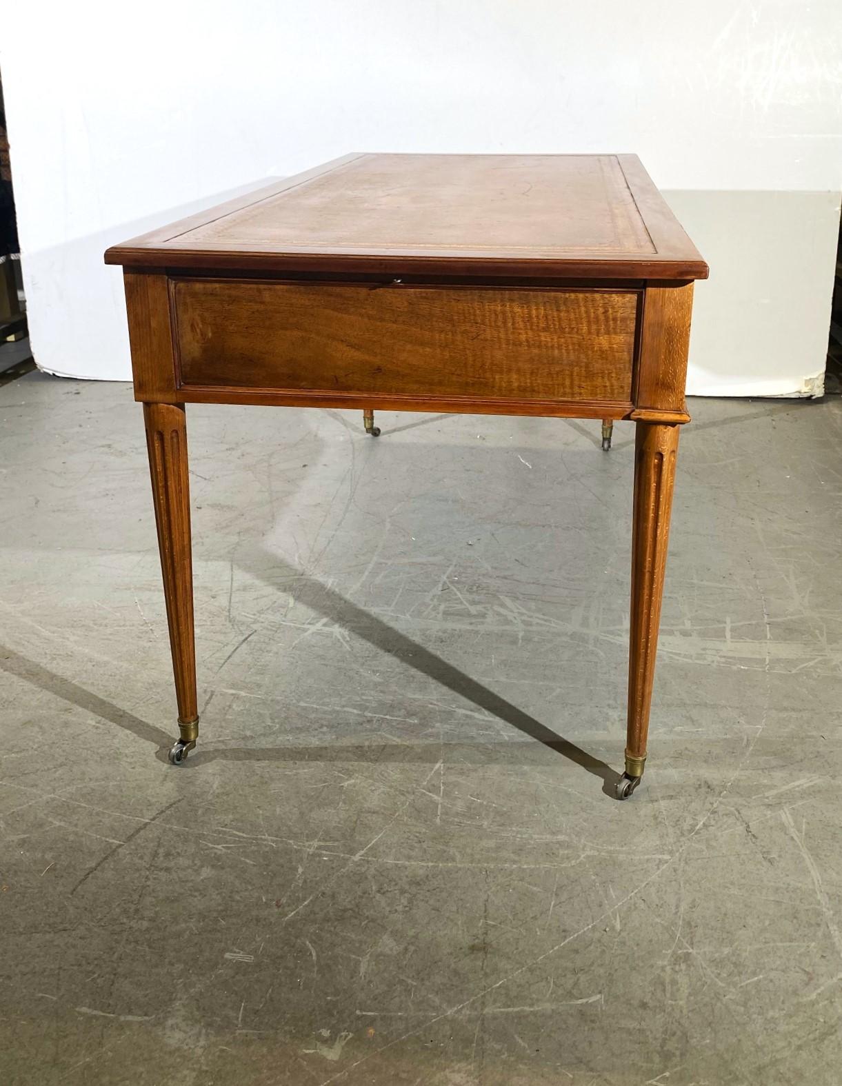 Leather Top Desk by Baker 3