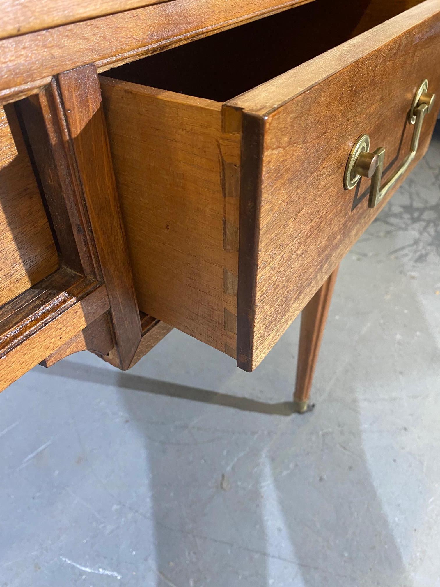 Leather Top Desk by Baker 4