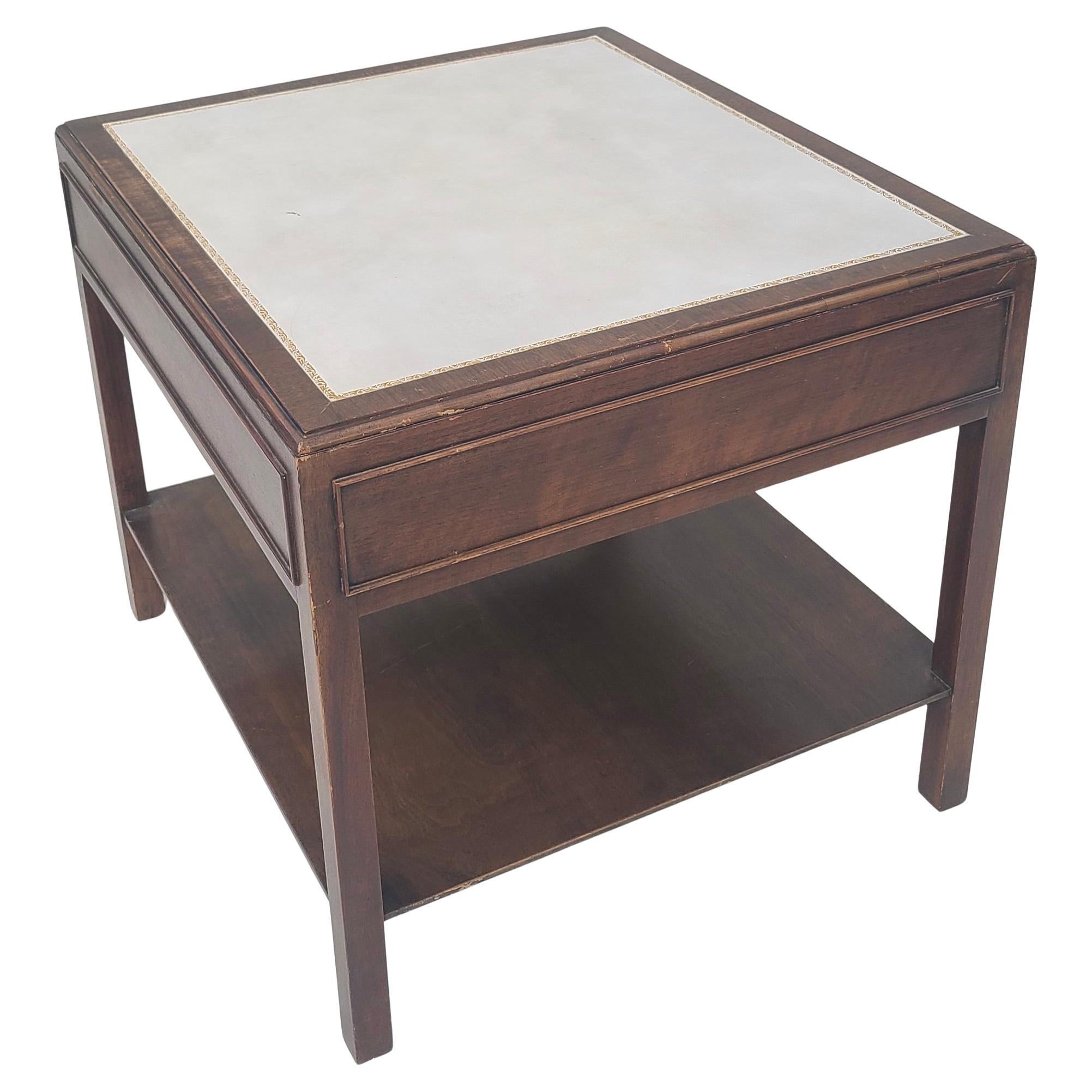 Lampe d'appoint en cuir par Johnson Furniture en vente 2