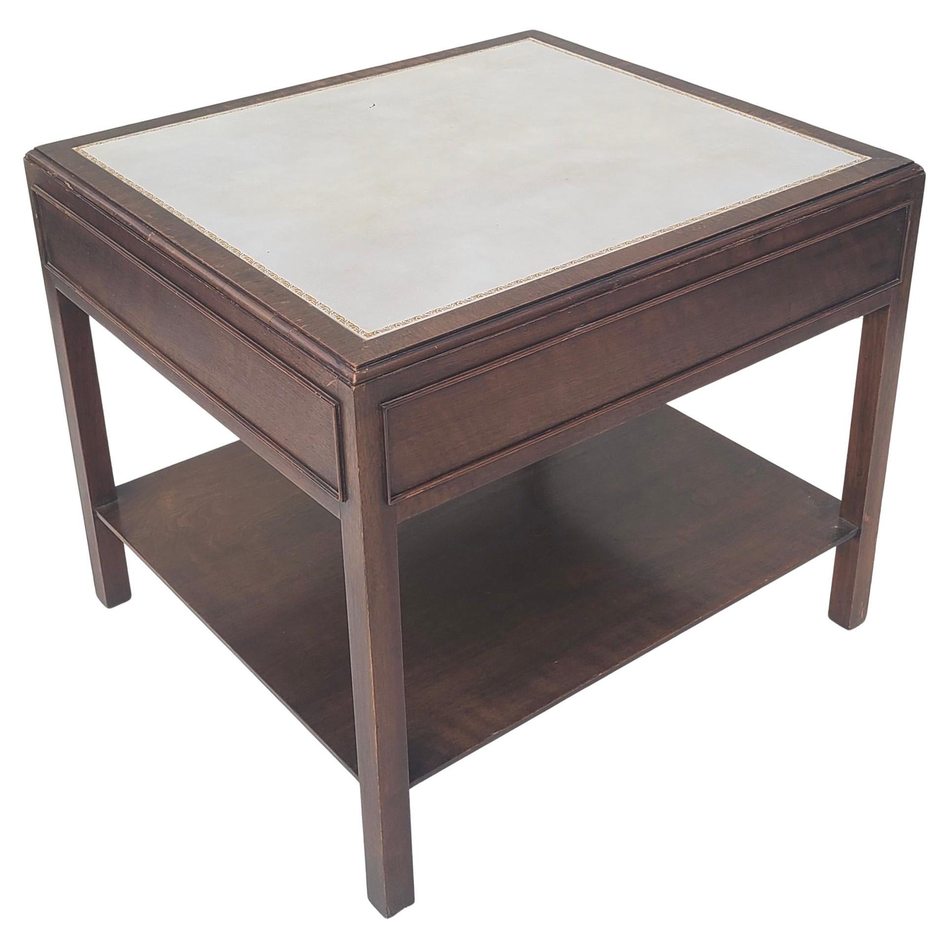 Lampe d'appoint en cuir par Johnson Furniture en vente 3