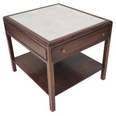 Beistelltisch mit Lederplatte von Johnson Furniture