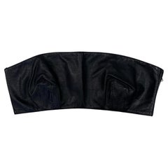 Vintage Leather Top Versus Gianni Versace Runway F/W 1997