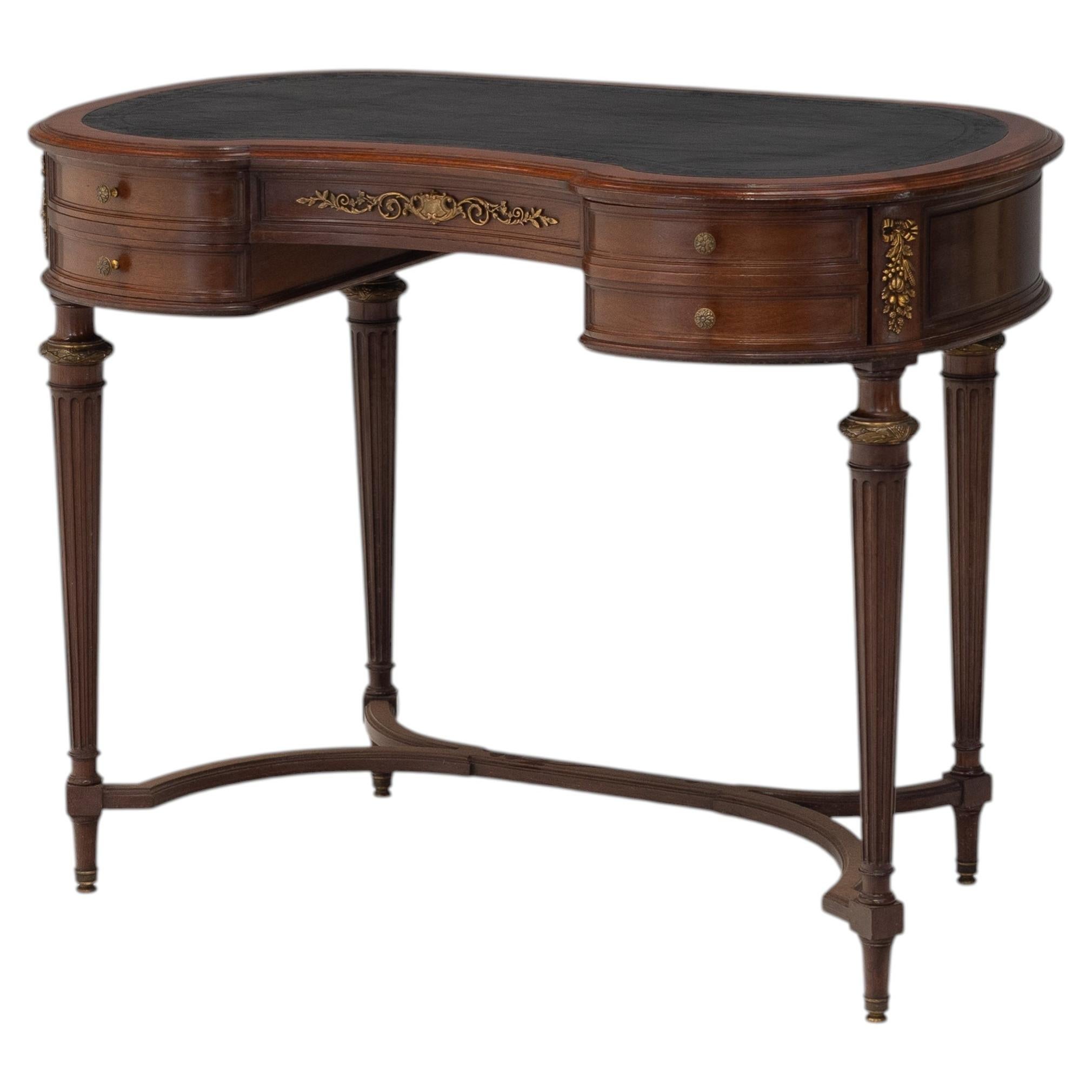 Bureau en cuir en vente