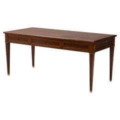 Leather Top Writing Table