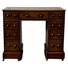 Leather Topped Desk in Walnut