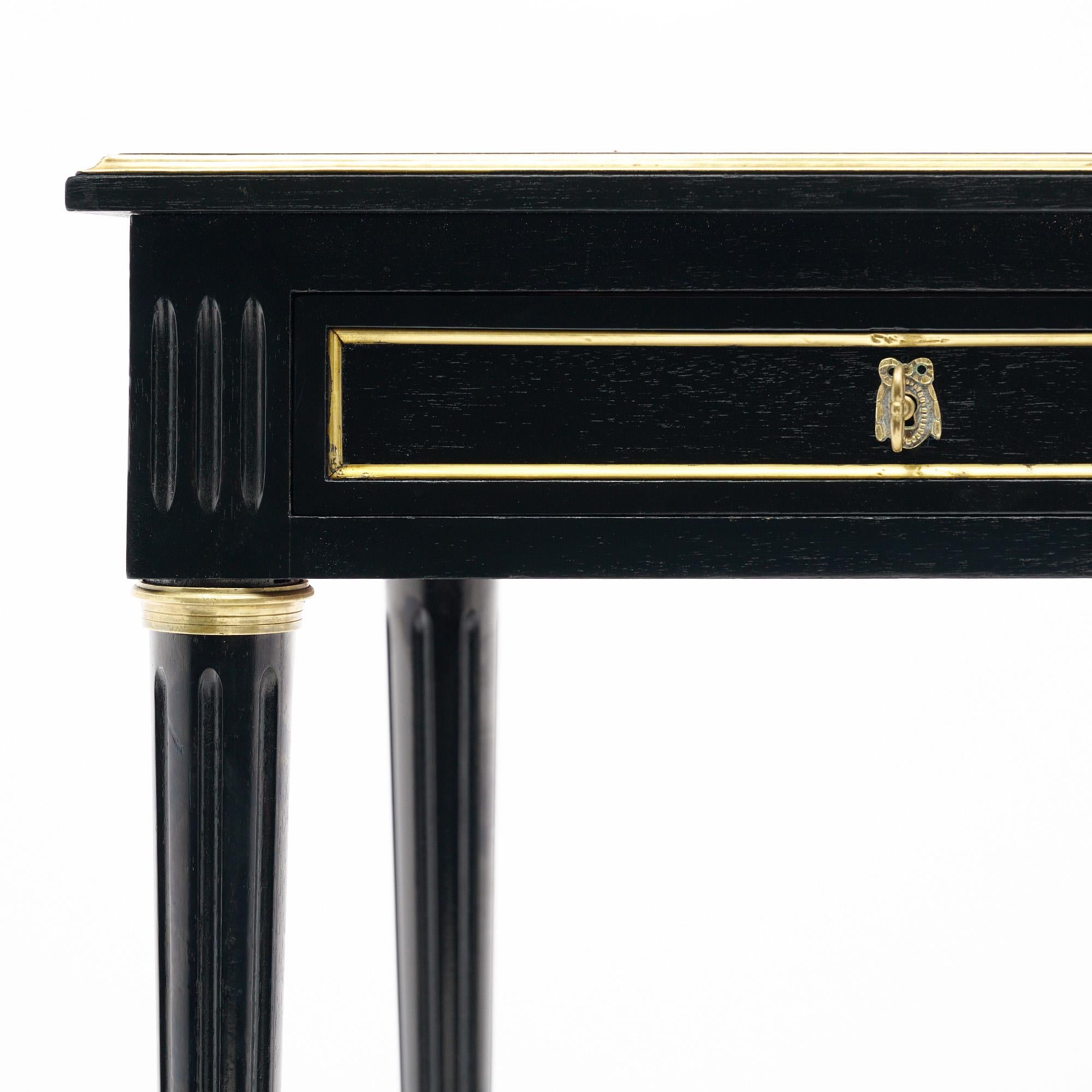Early 20th Century Leather Topped Louis XVI Writing Desk For Sale