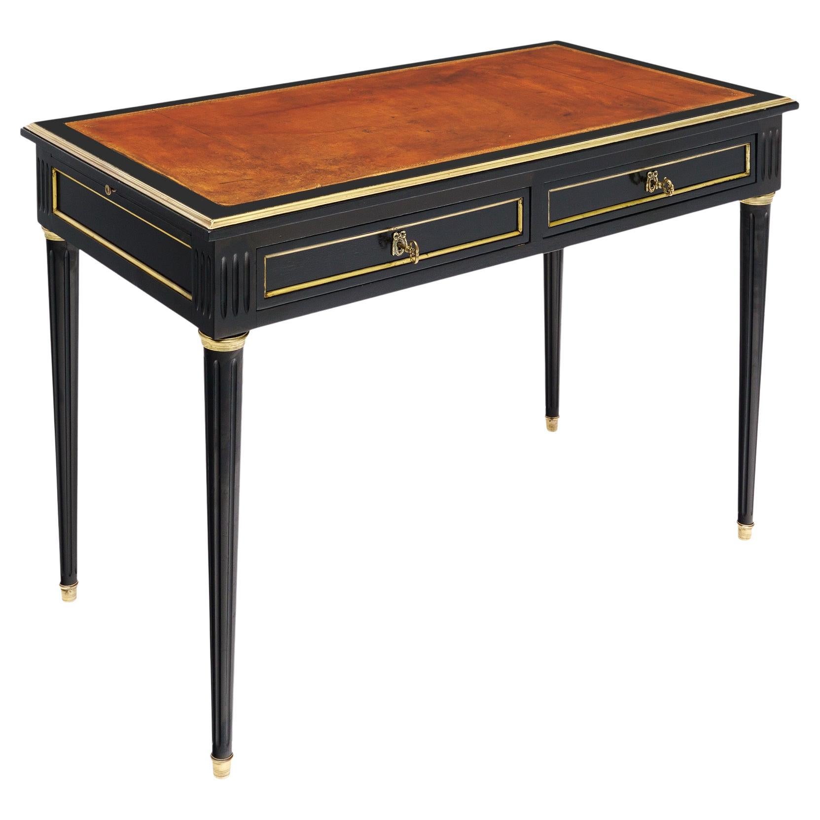 Leather Topped Louis XVI Writing Desk
