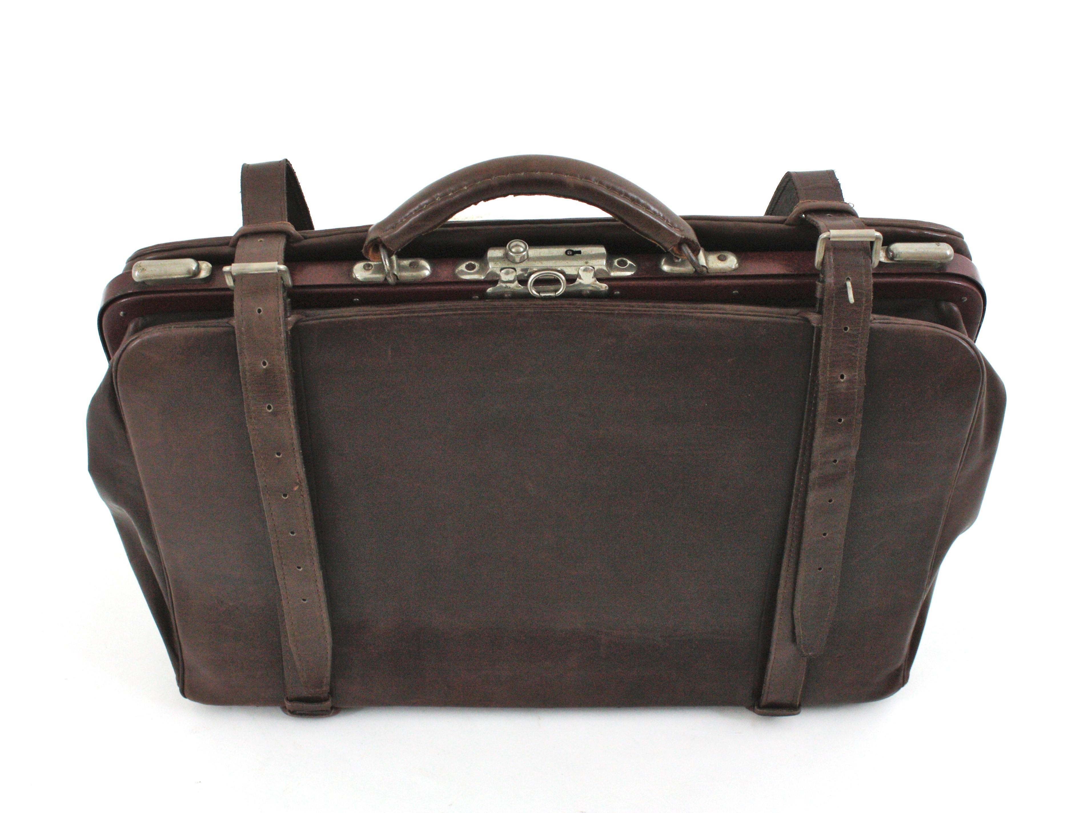 Leather Travel Bag For Sale 9