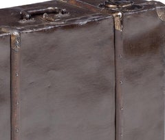 Leather travel bag