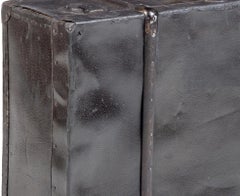 Leather travel bag